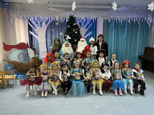 Новогоднее подводное царство